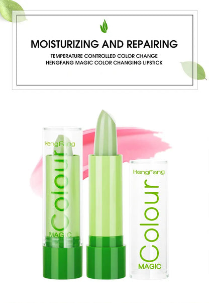 Warm Change Lip Balm Moisturizing Lipstick easy to color and not stick to the cup