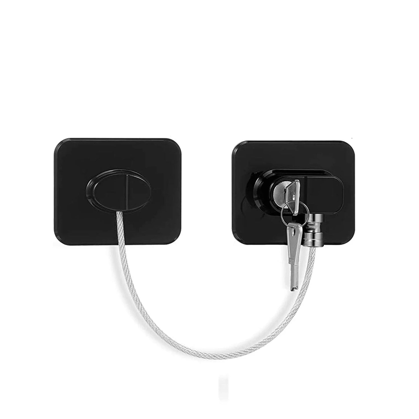 1PCS Baby Safety Refrigerator Lock With Keys or Coded Lock Infant Security Cabinet Locks Sliding Closet Door Locks