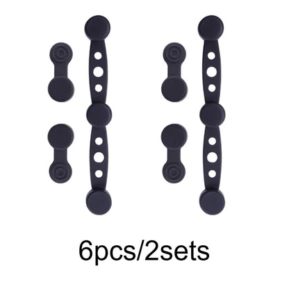 6pcs/2sets Magnetic Silicone Buckles for Air Fryer - Non-Stick Parch Clips, Magnetic Fasteners, Compatible with /Air Fryer Ovens
