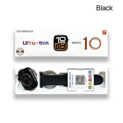 New Watch10 Series GPS Smart Watch Men Always On Display Heart Rate Body Temperature BT Call Women Waterproof Series Smartwatchs