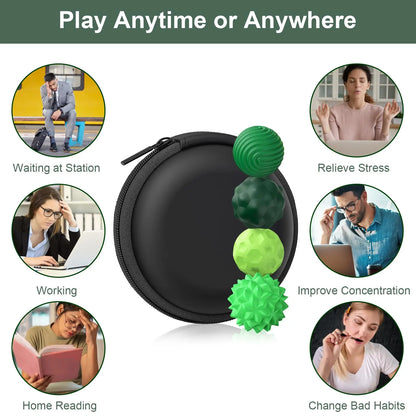 Silicone Sensory Magnetic Balls Stress Relief Anxiety Relief Toys for Adults And Kids Fun Educational Cognitive Development