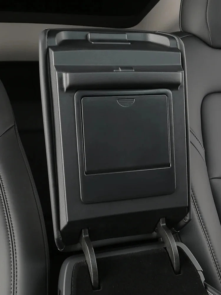 New Car Center Console Armrest Case Button Hidden Keys Card Storage Box For Tesla Model 3 Y 2019 2020 2021 2022 2023 Accessories