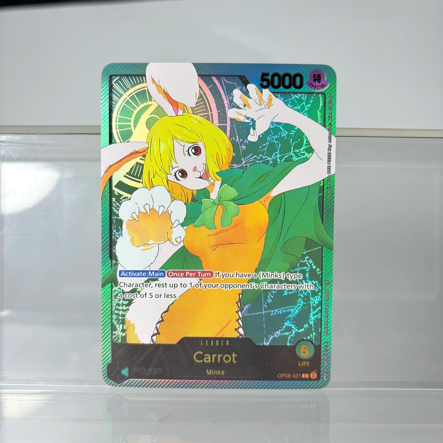 Anime One Piece Game Card English Version Holographic Gilding Jewelry Bonney/Monkey.D.  Luffy/Uta/Chopper Collection Proxy Cards