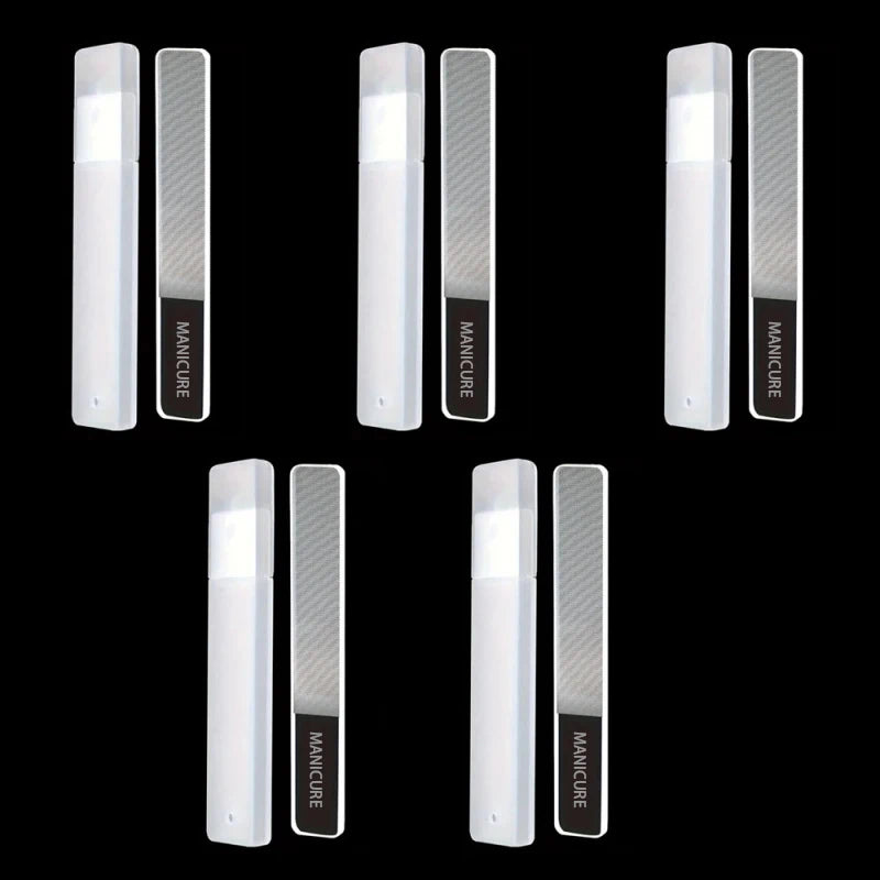 Nano Glass Nail File Transparent Crystal Nail Polish Rubbing Strip Polishing And Shining Nail Enhancement Tool
