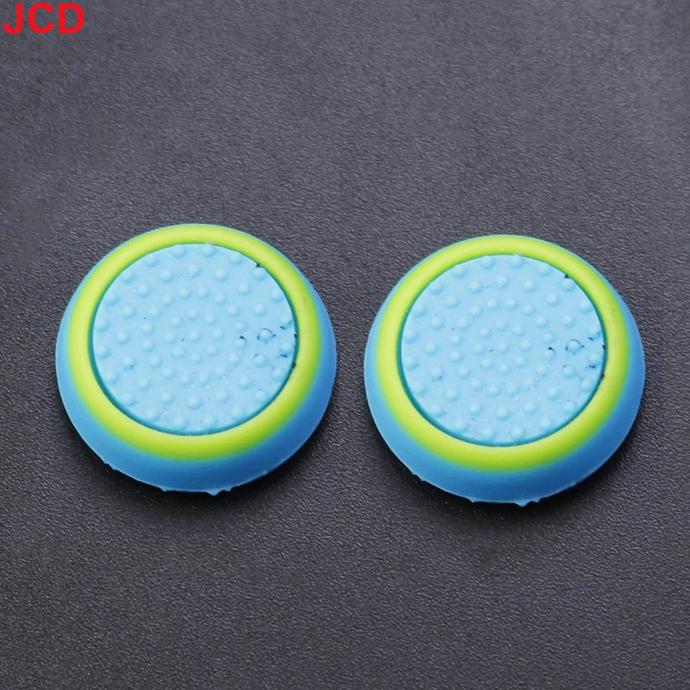 JCD 2pcs For PS3 PS4 PS5 Xbox one/360/Series S X Switch Pro Game Controllers Thumb Silicone Stick Grip Cap Cover Accessory