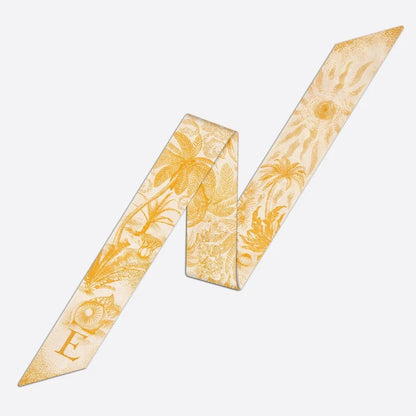26 Letters Tarot Constellation Bag Scarf Twill Silk Scarves Women New Neckerchief Hair Headbands