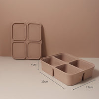 4 grid taupe