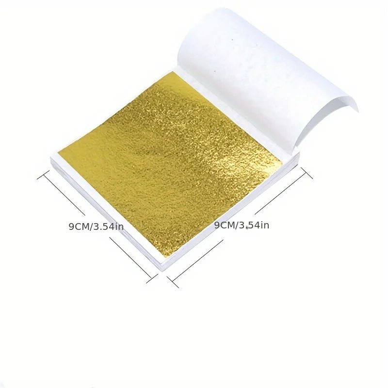 Gold and Silver Artificial Paper Cake Dessert Decoration Crafts 100 Pieces