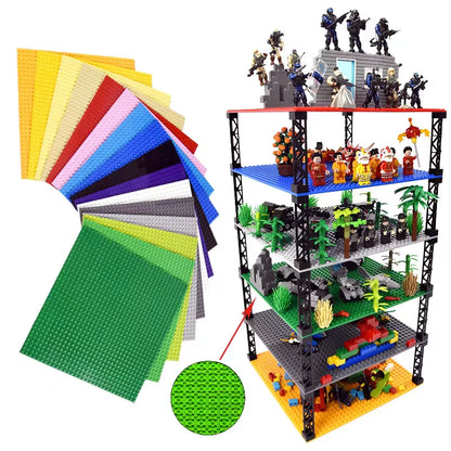 Single Double Sided Classic Base Plates Blocks Plates  32x32 16x16 16x32 Dots DIY Simulated scene Building block base Toy
