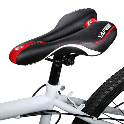Mountain Bicycle Saddle Road Bike Seat Comfortable Soft Cycling Cushion Exercise Wearable Hollow Soft Bike Accessories For Sport