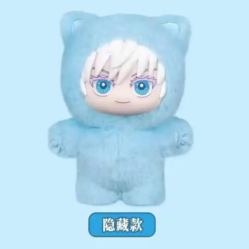 Jujutsu Kaisen Battle V2 Cat Paradise Party Series Art Collectible Blind Box Toy Cute Plush Doll Anime Periphery Surprise Gift