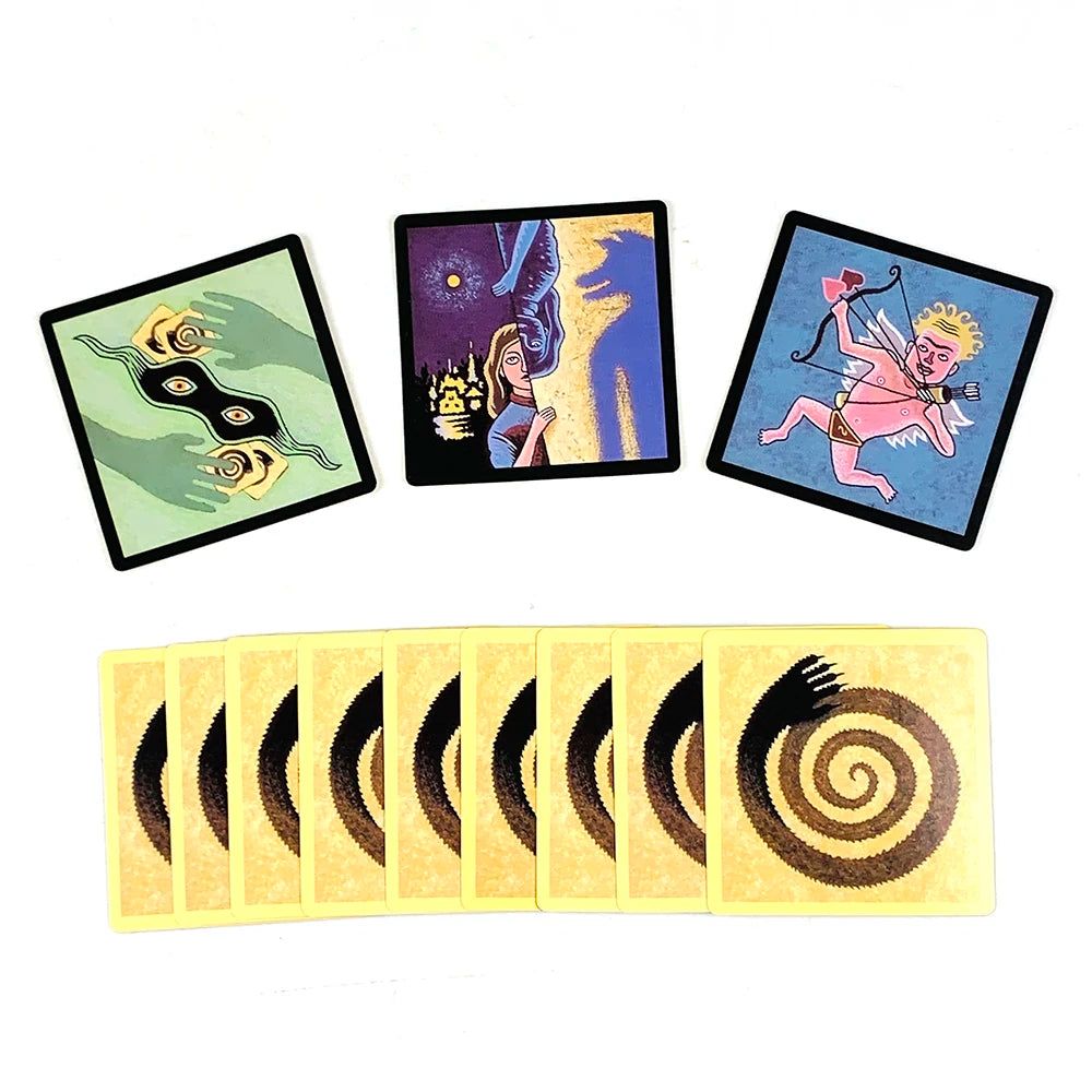 English Cards Game A 24pcs Cards With Paper Guidebook, Family Friend Puzzle Leisure Party Game,Halloween Christmas Gifts