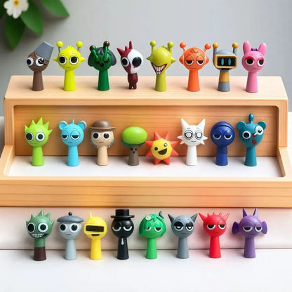 2025 new 24pcs/48pcs Sprunki Figures Mode Toys Sprunki Incredi box Anime Action Figures Sprunki Game Cartoon