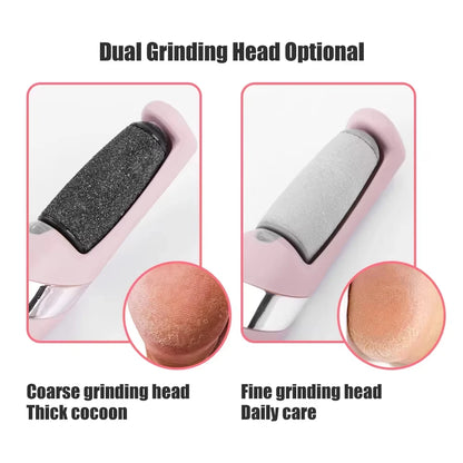 Electric Callus Remover for Feet,Rechargeable Foot Exfoliator Foot Scrubber Pedicure Tools,Removes Dry Skin for Smoother Feet
