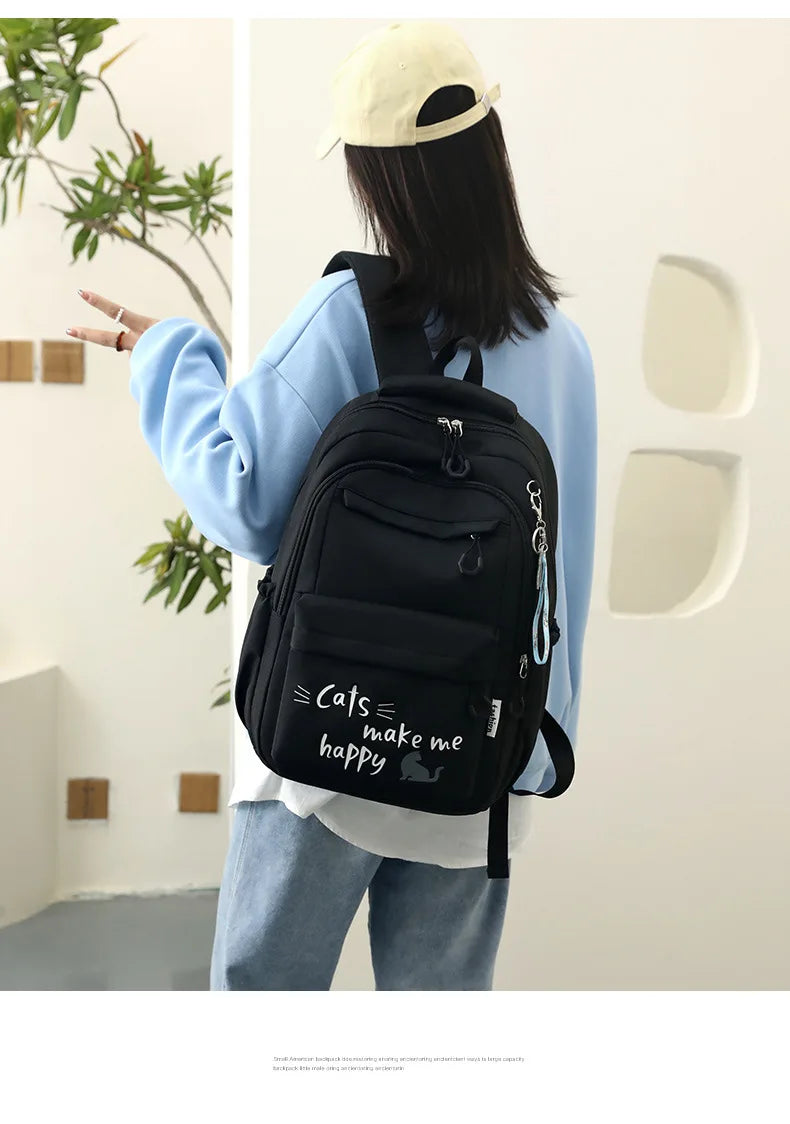 Teenage Girls School Bag Children Backpack Class Child Kids Back Pack Kawaii Bagpack Cute Women Rucksack Female Bolsas Portfolio