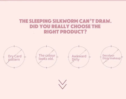 Brightening Aegyo Sal Pencil Waterproof Natural Dual-Color Lying Silkworm Under-Eye Highlighter Shadow Pen Contour Eye Makeup