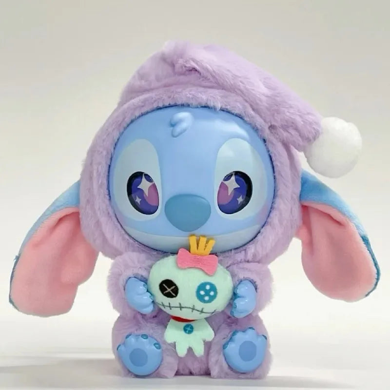 Stitch Eat Something Before Sleep Series Blind Box Toy Mystery Box Anime Figure Stitch Doll Pendant Ornaments Kid Christmas Gift