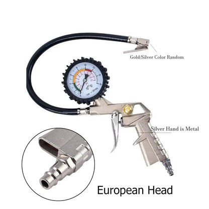 Tire Pressure Car Gun Tyre Monitor Gauge Tester Digital Gauges Automotive Tools Tool Air Meter Tires Workshop Manometer Repair