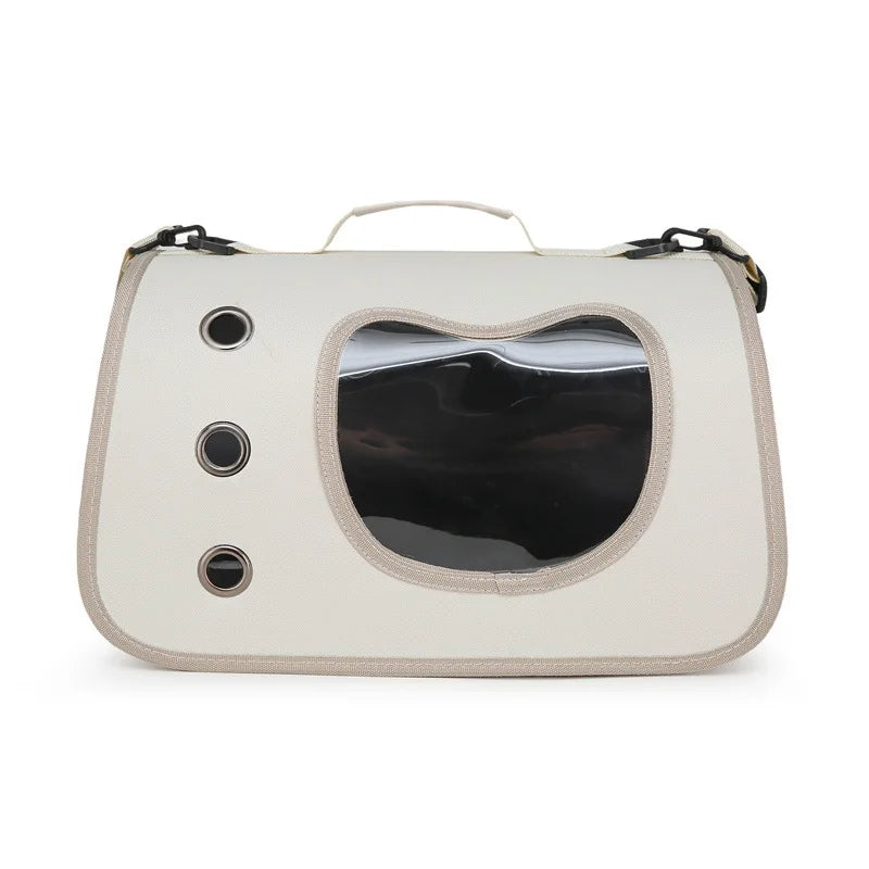 Premium Portable Foldable Breathable Pet Carrier Bag Lightweight for Small Dogs Cats Outdoor Cat Kitten Shoulder Carrying Bag