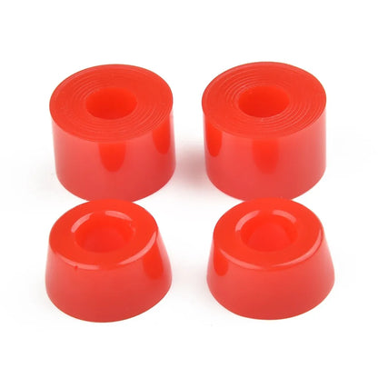 4Pcs 85A 95A 100A Skateboard Truck Bushings Longboard Replacement Pivot Cups Shockproof Skateboard Accessories Pivot Tube Parts
