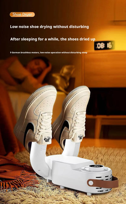 All-in-1 Smart Shoe Dryer Portable Automatic Fast Drying with Deodorization & Sterilization – Perfect for Home and Dorm Living