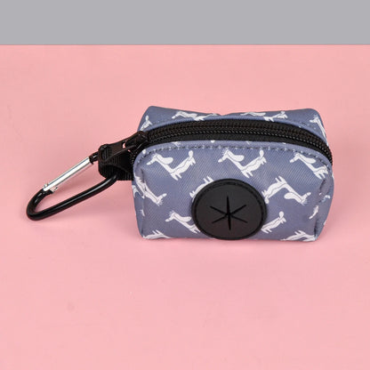 1pcs Colorful Design Dog Poo Bag Holder Dispenser Durable Use For Dog Leash Attachment (Without Poo Bag And Leash)