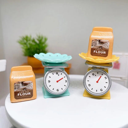 Cooking Set 1:12 Rice Cooker Kitchen Furniture Model Pretend Game Dollhouse Miniature  Scene Cake Toy Children Birthday Gift