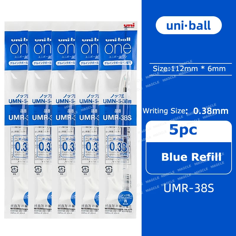 uniball ZENTO Standard 0.38/0.5mm Gel Pens,Water-Based Smooth Writing Roller Ball Pens Fit for a variety of occasions Stationery