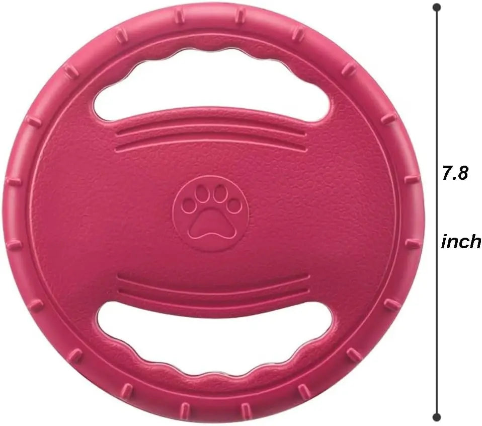 EVA Flying Disc Dog Training Toy Puppy Outdoor Interactive Game Playing Supplies Pet Chewing Flying Saucer Floating Water Toy