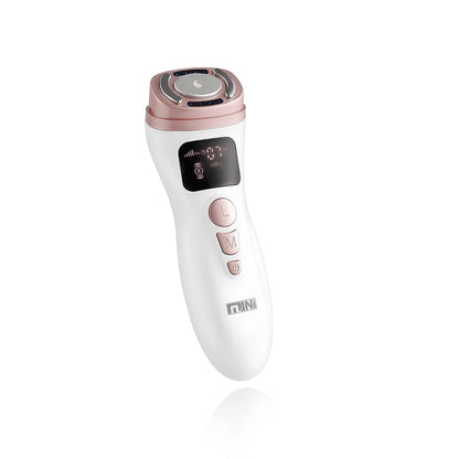 Mini HIFU Machine Ultrasonic RF EMS HIFU Facial Lifting Skin Tightening Device Face Chin Neck Eye Anti Wrinkle Massager Home Use