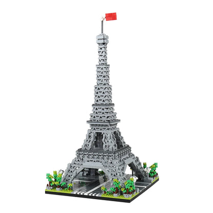 KNEW BUILT Euro Constrution Roma Colosseum Micro Mini Building Blocks for Adult Child Toys Set Arc Triomphe Louvre Big Ben Brick