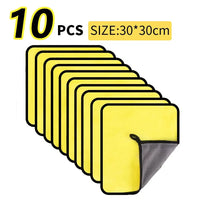 10pcs 30X30cm yellow