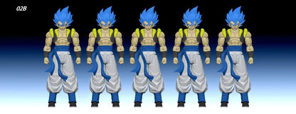 In Stock New Tonsenarttoys Kamione 02A 02B Dragon Ball Z Gojita SHF Super Saiyan SSJ Gogeta Dragon Anime Action Figures Toys