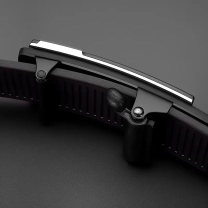 Stylish Men's PU Leather Belt - Fashion Belts for Daily Life, Leisure, Party, Festival, Work, and Business Automatic Buckle