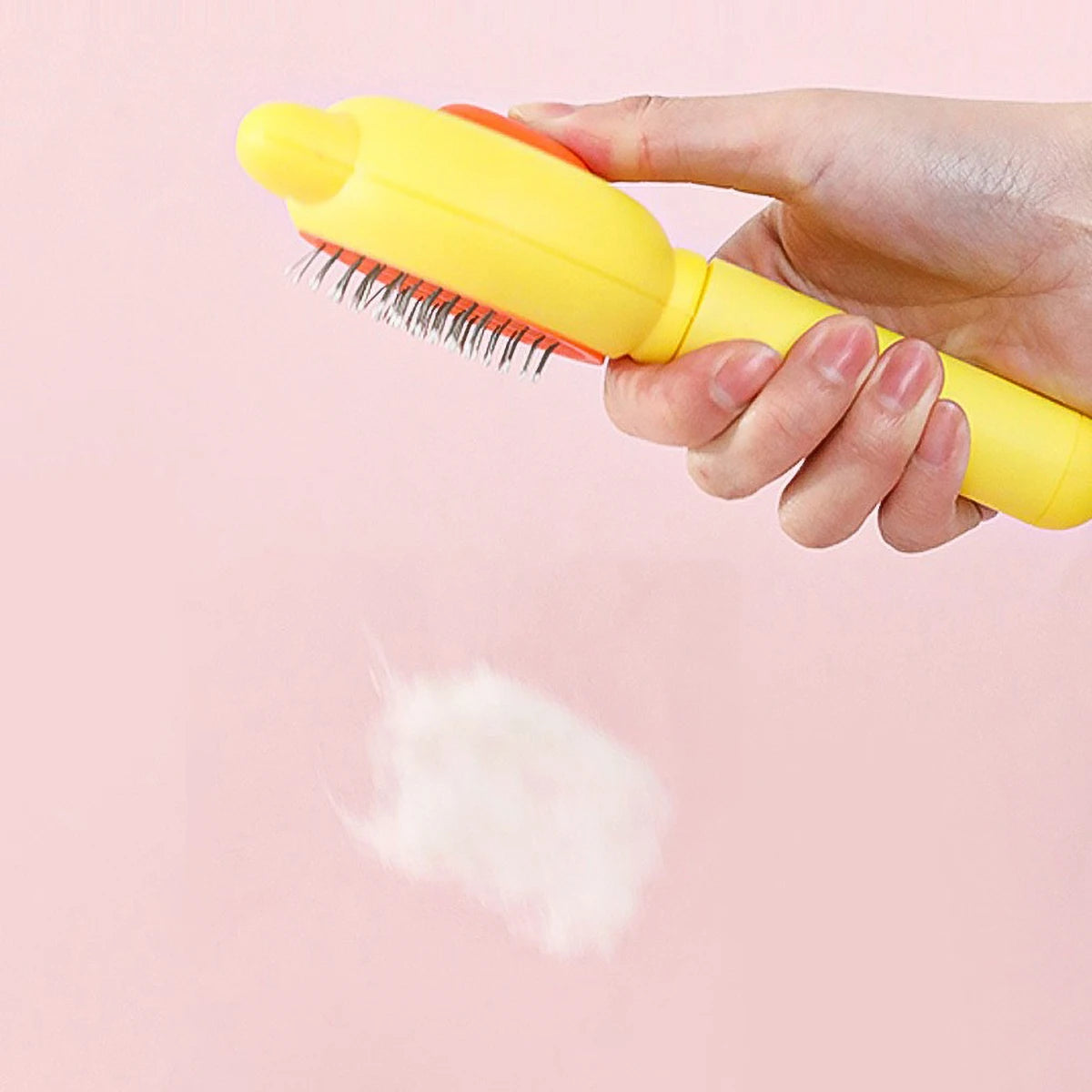 Pet  Hair Removal Cleaning Brushing Comb  One Click Cat Comb Massage Pet Beauty Cat Dog Floating Hair Massage Pet Comb