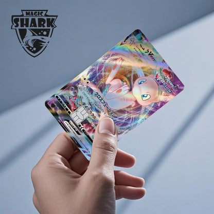Charizard Gyarados Venusaur Blastoise Mewtwo Squirtle Snorlax Holographic Laser Credit Debit Card Film Skin Sticker