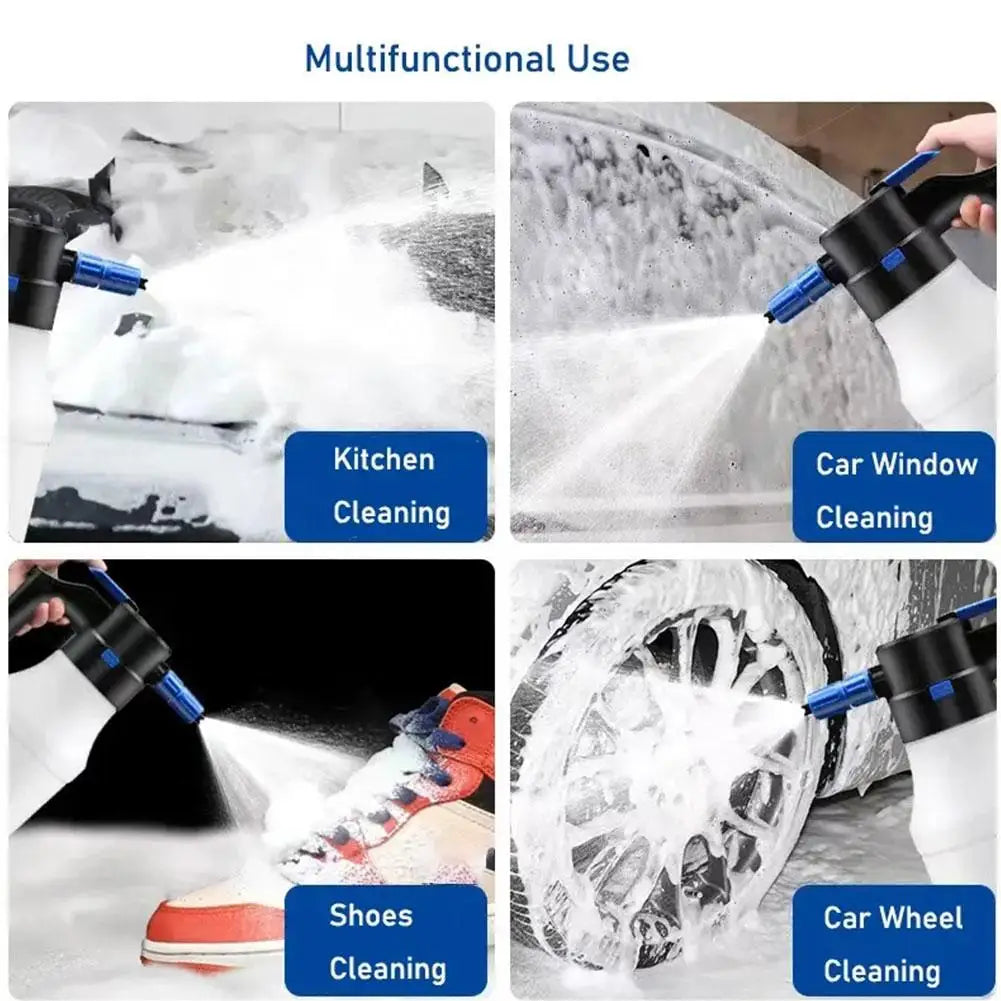 1.5L electric foam spray car washing foam generator foam gun 1h durable car washing foam washing