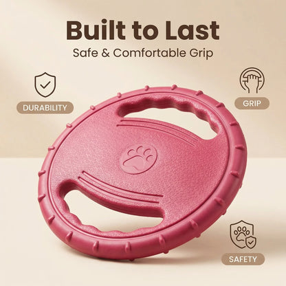 EVA Flying Disc Dog Training Toy Puppy Outdoor Interactive Game Playing Supplies Pet Chewing Flying Saucer Floating Water Toy