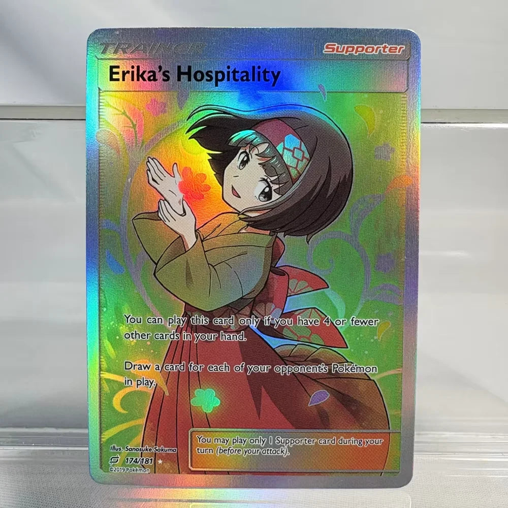 PKM Proxy Foil Cards Classic Game Collection Cards Mina Carmine Nita Dana Evelyn Whitney Perrin PTCG Proxy Cards Trainer/support