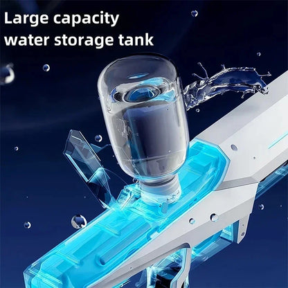 Electric Water Gun Toy for Adults Powerful Automatic Suction Water Blaster Summer Gift Beach Pool Garden Game Outdoor Fun Toy