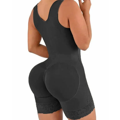 High Compression Fajas Colombianas Body Shapewear Women Corrective Girdle Tummy Control Post Liposuction BBL Slimming Waist Belt