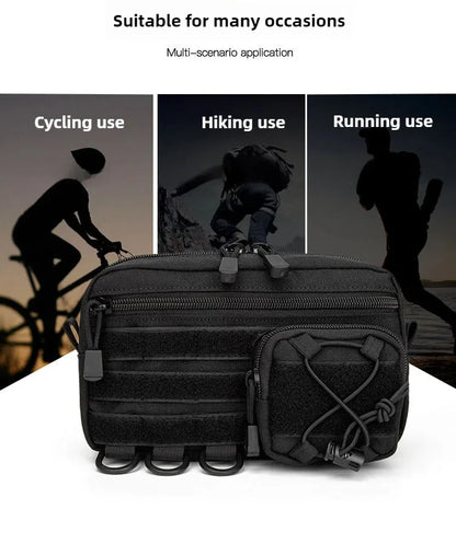 1000D EDC Pouch Molle Organizer Bag Utility EDC Tool Pouch Horizontal Modular Pouch Outdoor Waist Pack EMT Hunting Fanny Pack