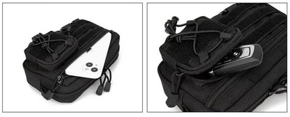 1000D EDC Pouch Molle Organizer Bag Utility EDC Tool Pouch Horizontal Modular Pouch Outdoor Waist Pack EMT Hunting Fanny Pack