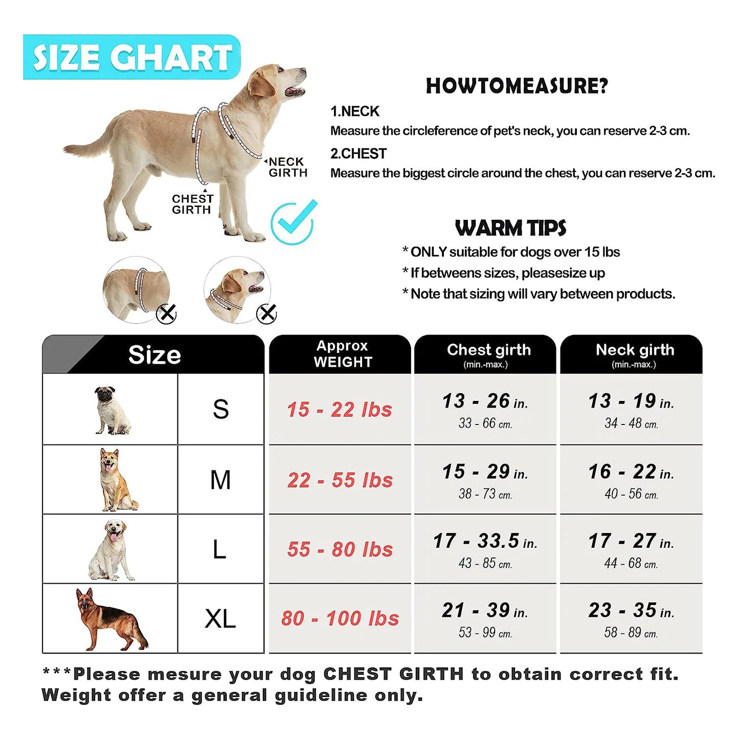 Dog Harness and Leash Combo, Escape Proof No Pull Vest Harness, with 5 Feet Leash, Reflective Adjustable Soft Padded Pet Harness