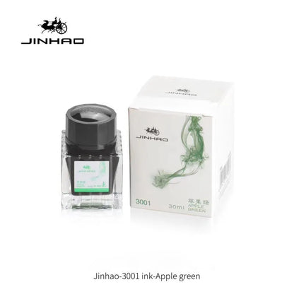 JINHAO 30ml Fountain Pen Ink Non-carbon Cartridge Refill Glass Bottled Fountain Pen Ink Stationery Office School Supplies