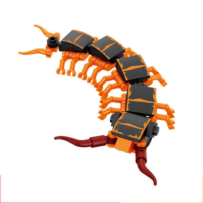 Moc Insect Animal Model Bee Ant Butterfly Cricket Grasshopper whale Set Building Blocks Diy Puzzle Assemble Toys Boy Kid Gift