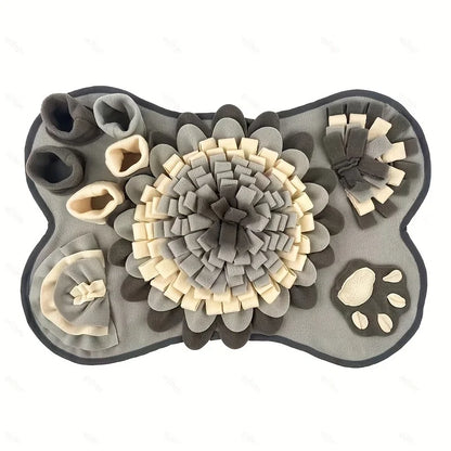 Pet Sniffing Mat For Dogs, Interactive Durable Dog Slow Feeding Pad Training Mat For Foraging Skills And Slow Eating