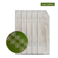 100PCS Gold