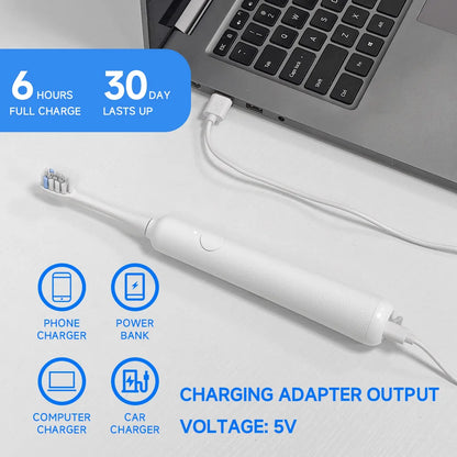 DOCOLAB Sonic Electric Toothbrush 3Gear Vibration Rechargeable Waterproof Teeth Whitening Cleaning Personal Care Appliance MT001
