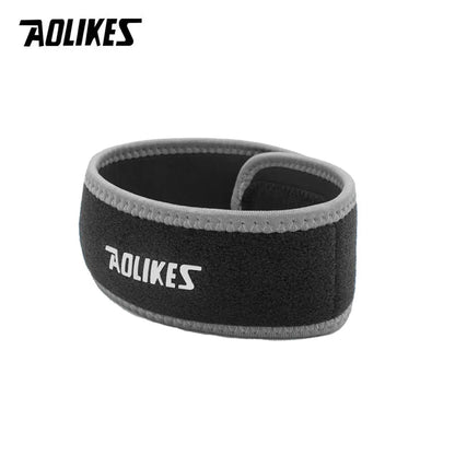 AOLIKES 1PCS Knee Braces for Knee Pain,Patella Knee Support Strap,Adjustable Patellar Tendon Stabilizer Band for Basketball